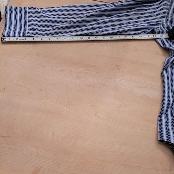 7 Diamonds Designer Long Sleeve Button Down Men's Shirt, purple and blues Size L - Picture 10 of 10